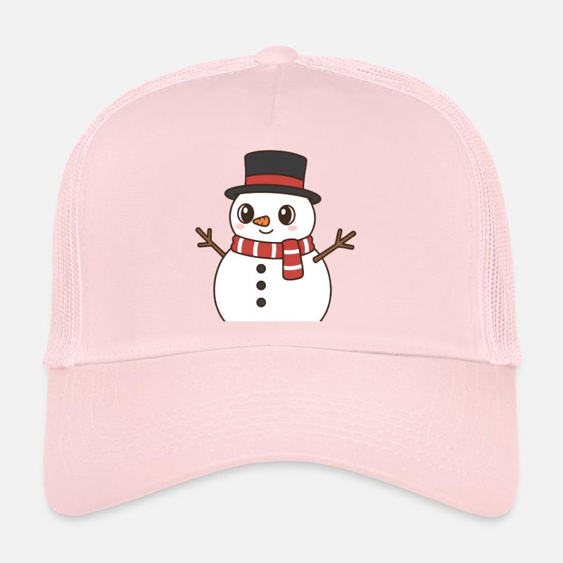 Bonhomme de neige Casquette trucker 