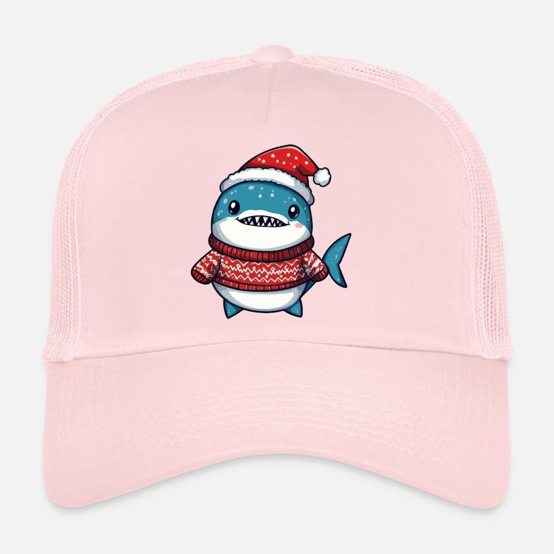 Noël de Requin Casquette trucker 