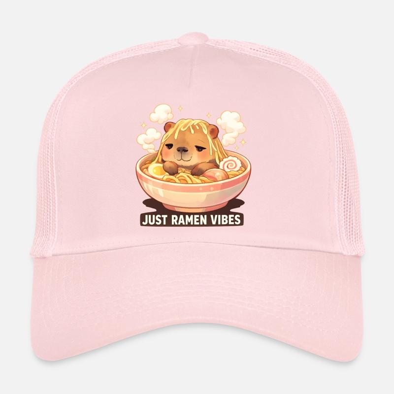 Ramen Capybara  Trucker Cap