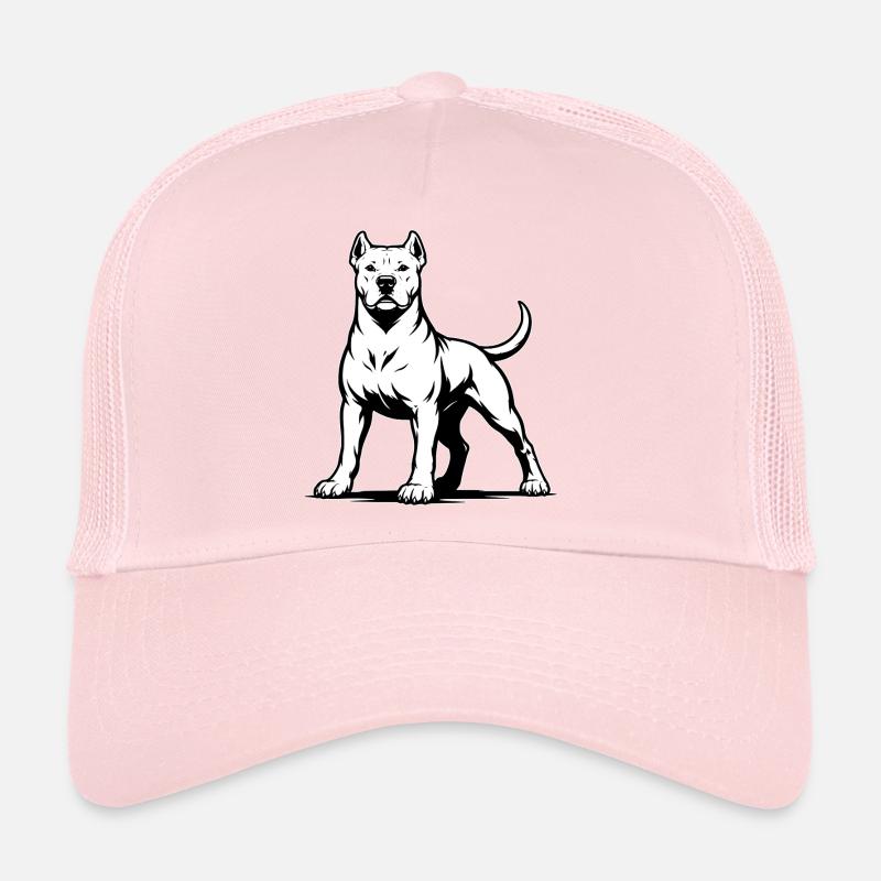 Dogo Argentino in stolzer Pose Trucker Cap