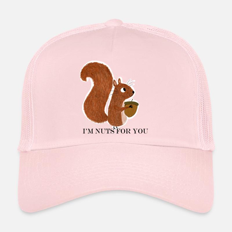 Écureuil au gland Casquette trucker 