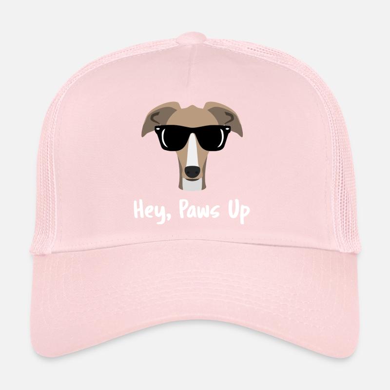 Hey Paws Up Greyhound Cool Dog Sonnenbrille Trucker Cap