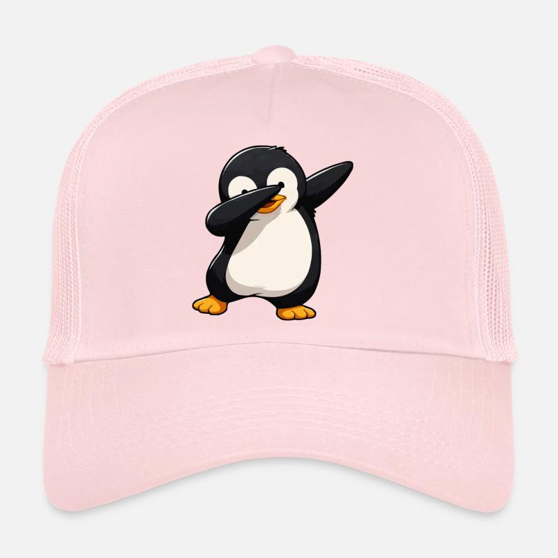 Dab Pinguin Comic Trucker Cap