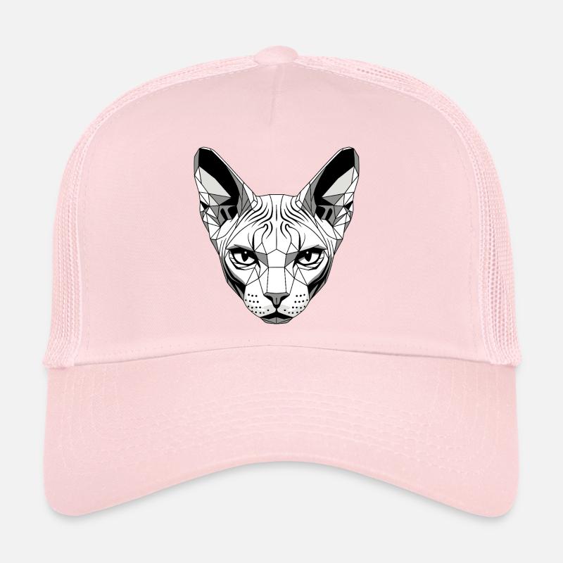 Sphynx Cat Sphynx Cat Canadian Cat Cute Sphinx Trucker Cap