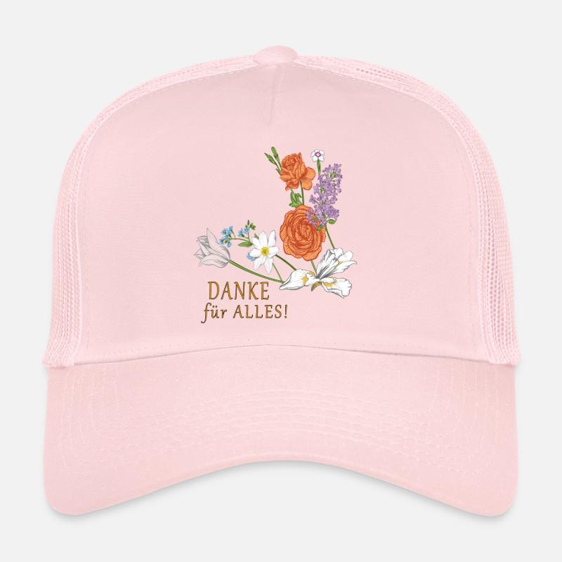 Blumenstrauß Danke Trucker Cap