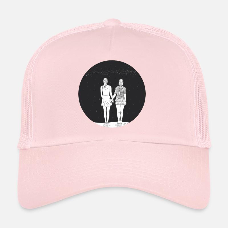 together - Trucker Cap - pale pink