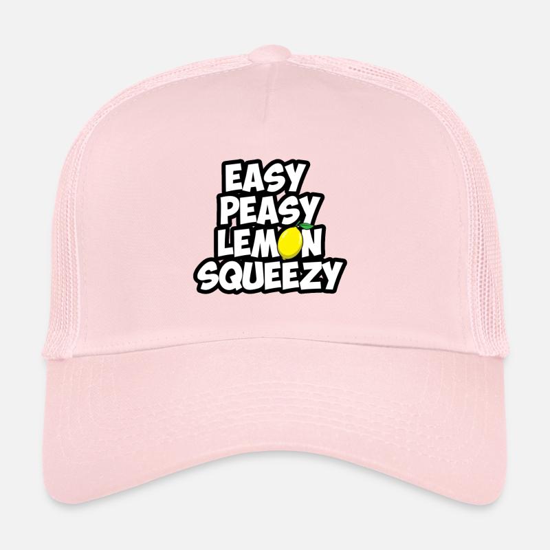 peasy facile squeezy de citron Casquette trucker 