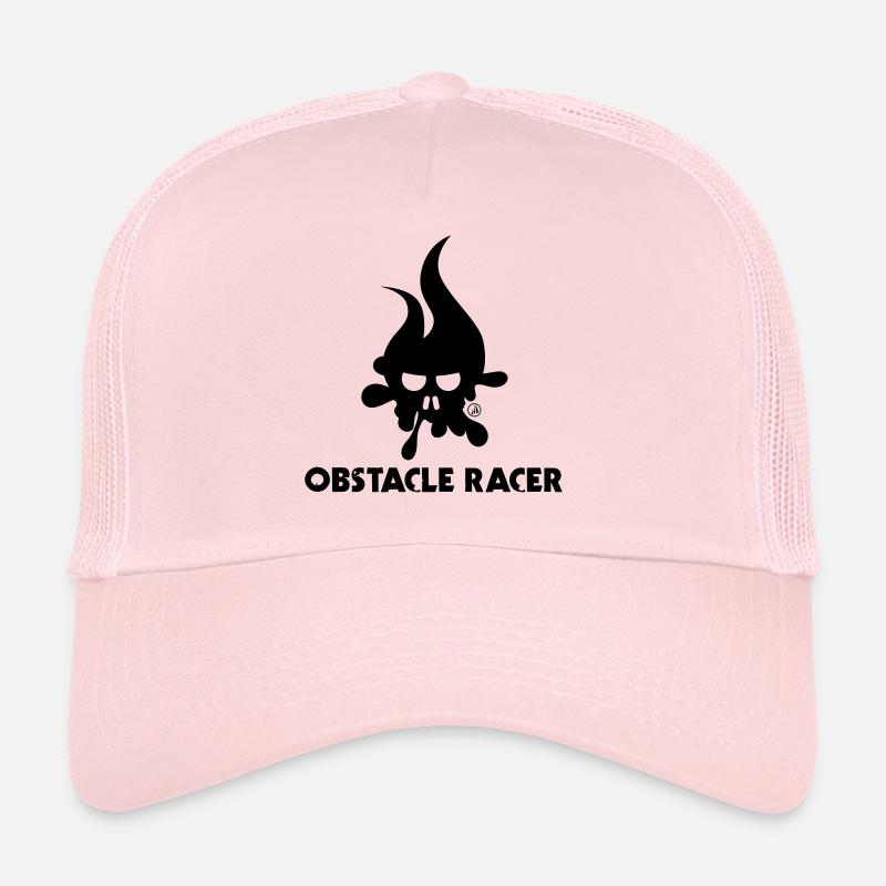 Obstacle Racer éléments - Casquette trucker - rose pâle