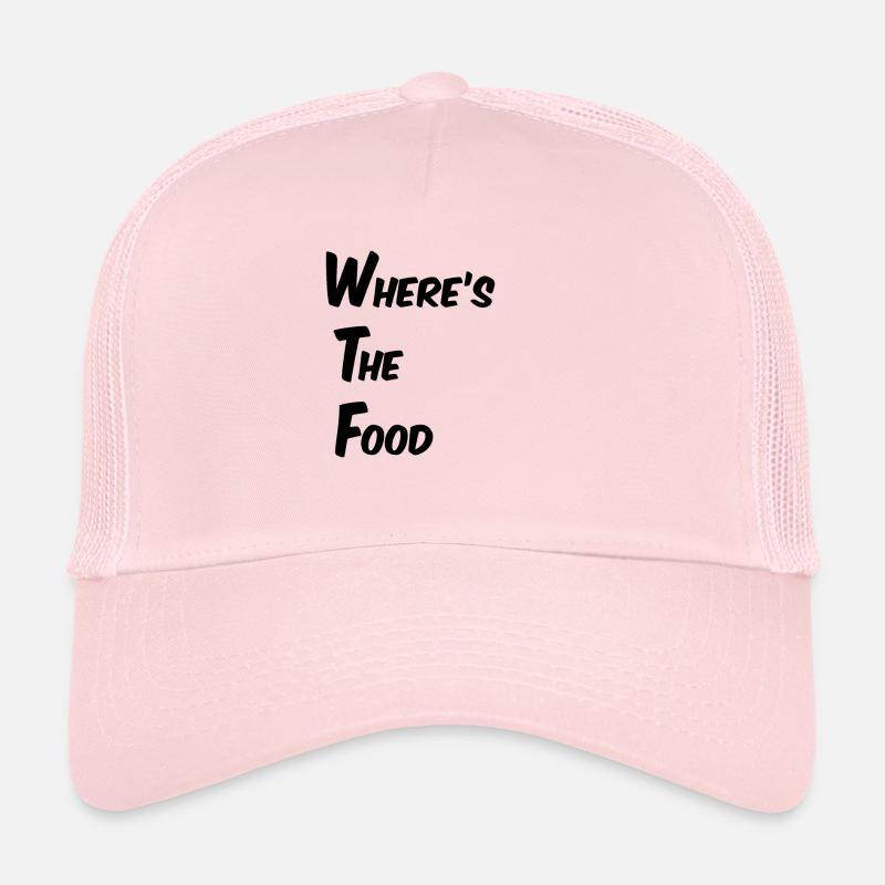 où est la nourriture Casquette trucker 
