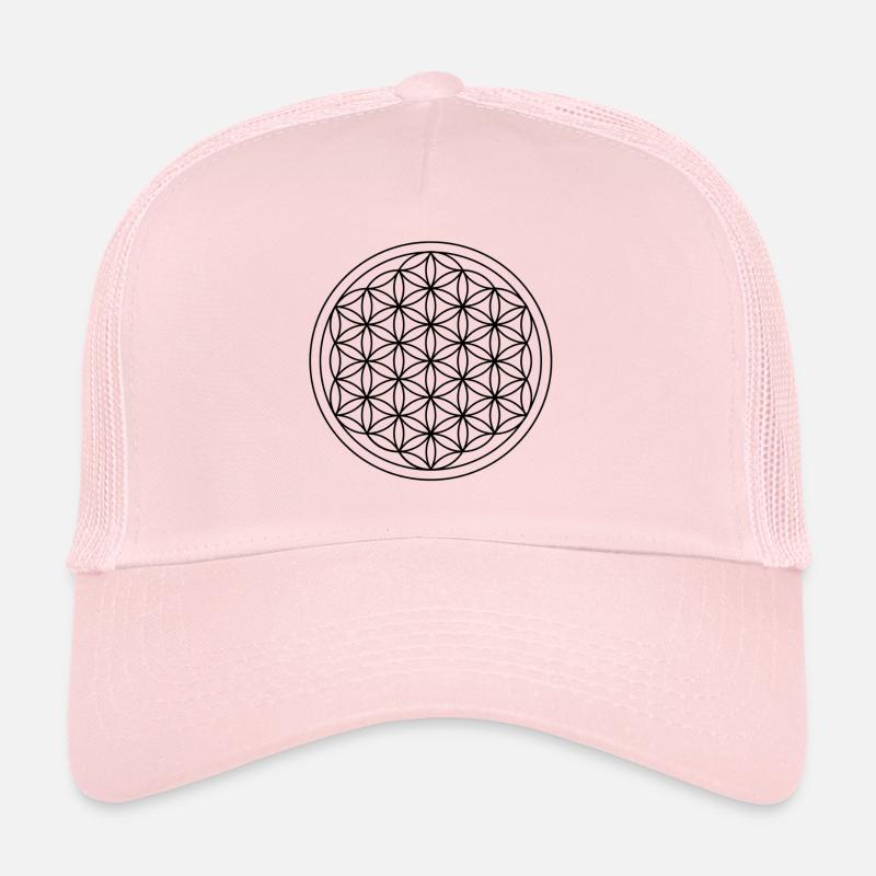 Fleur de la vie Casquette trucker 