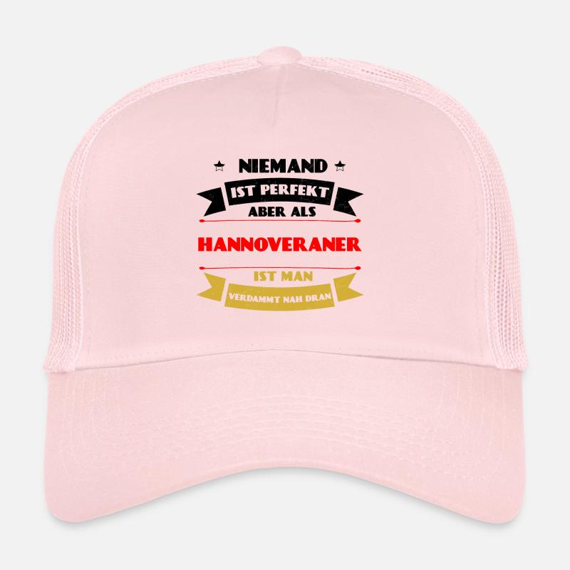 Perfekter Hannoveraner - Hannover Deutschland DE - Trucker Cap - Hellrosa