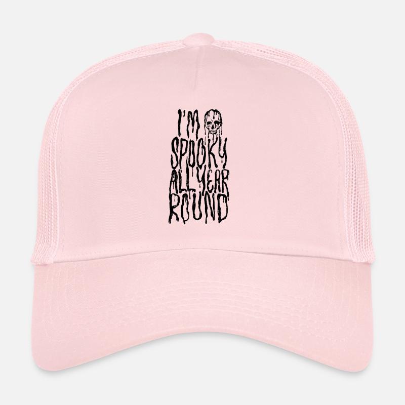 Halloween Crâne Je Spooky m toute l'année. crâne Casquette trucker 