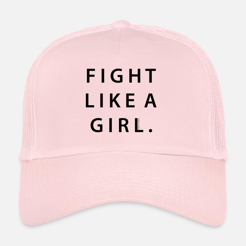 Combat comme une fille | Mode animaux Casquette trucker 
