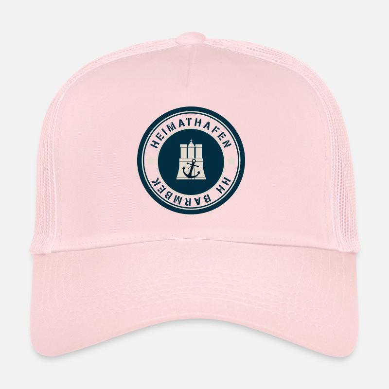 HH Barmbek - Trucker Cap - Hellrosa