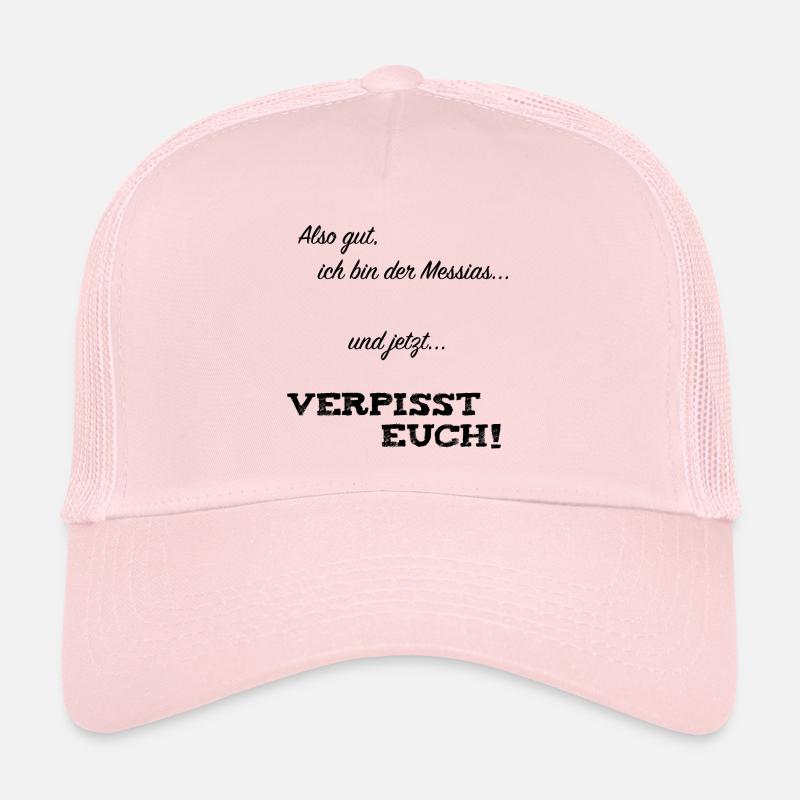 Messias - Trucker Cap - Hellrosa