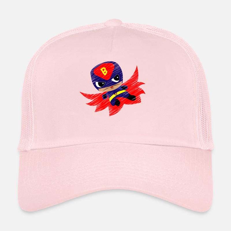 Comic superhéros Boy Halloween anniversaire doux Casquette trucker 