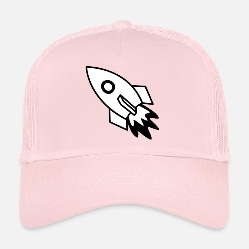 Rocket black Trucker Cap