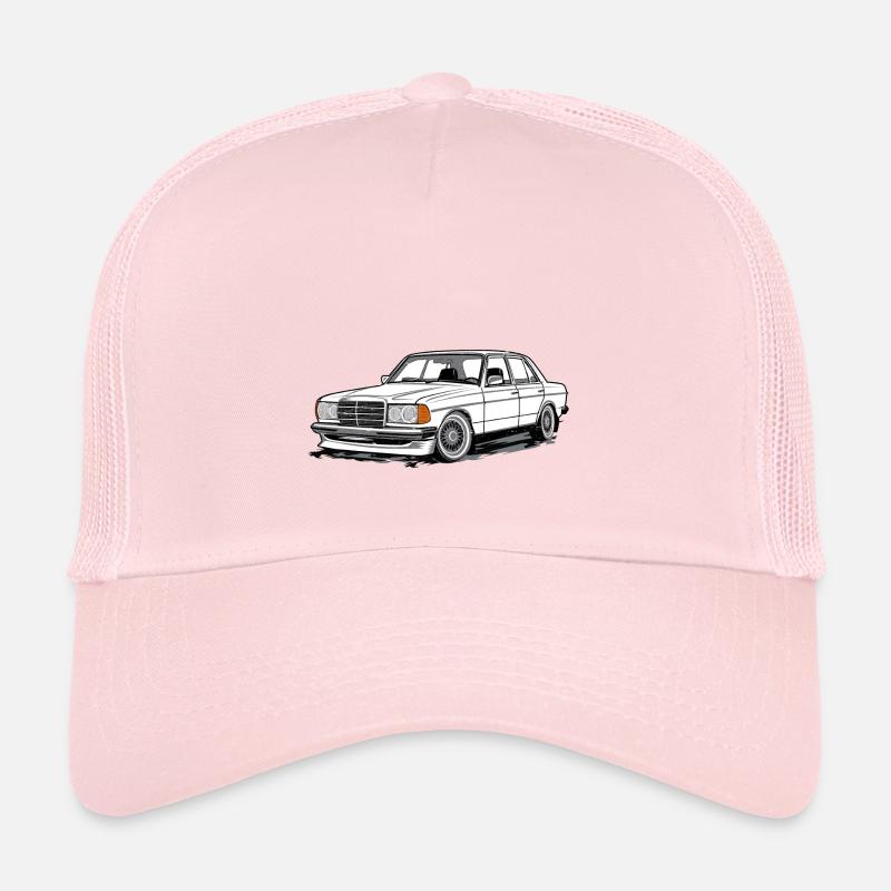 W123 Silhouette - Trucker Cap - Hellrosa