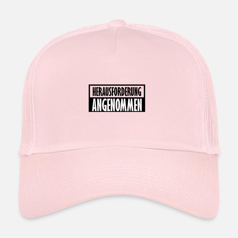 Herausforderung angenommen Trucker Cap