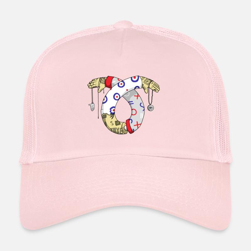 Tatoo Illustration Trucker Cap