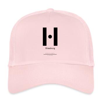 Hamburg - Trucker Cap - Hellrosa - Vorne