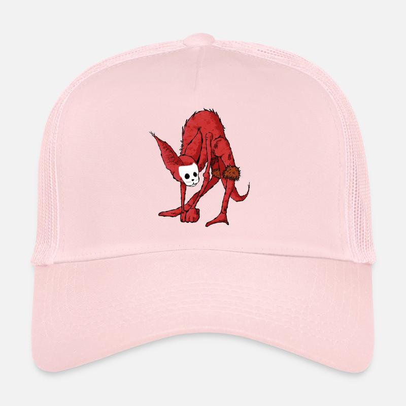 Léopold J. O'Carthy - Casquette trucker  - rose pâle
