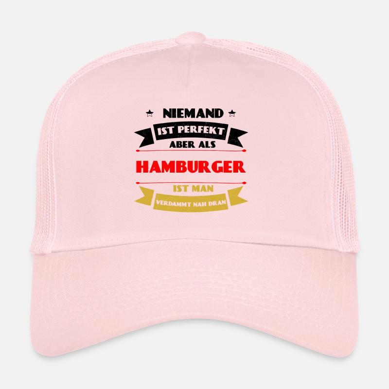 Perfekter Hamburger - Hamburg Deutschland Hafen Trucker Cap