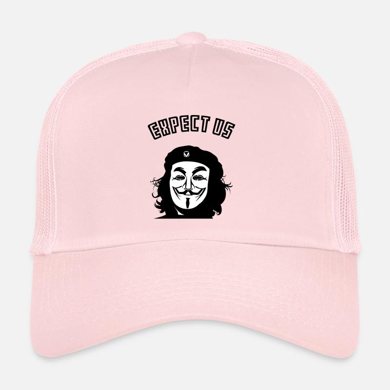 Anonymous - Trucker Cap - Hellrosa