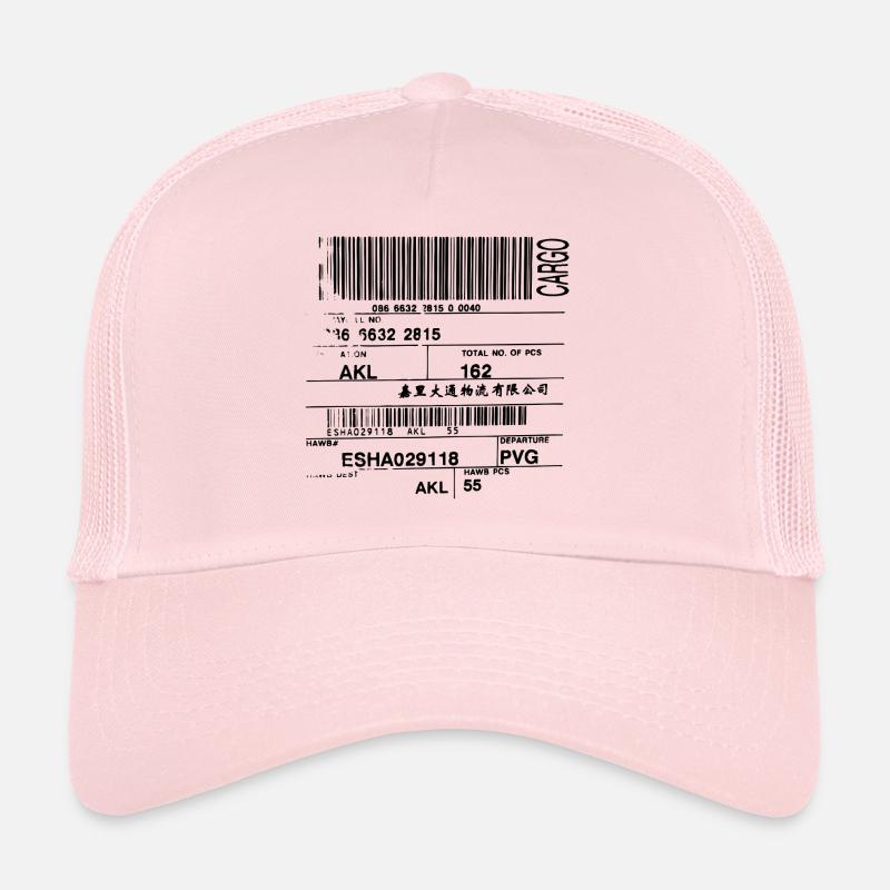 code à barres Casquette trucker 