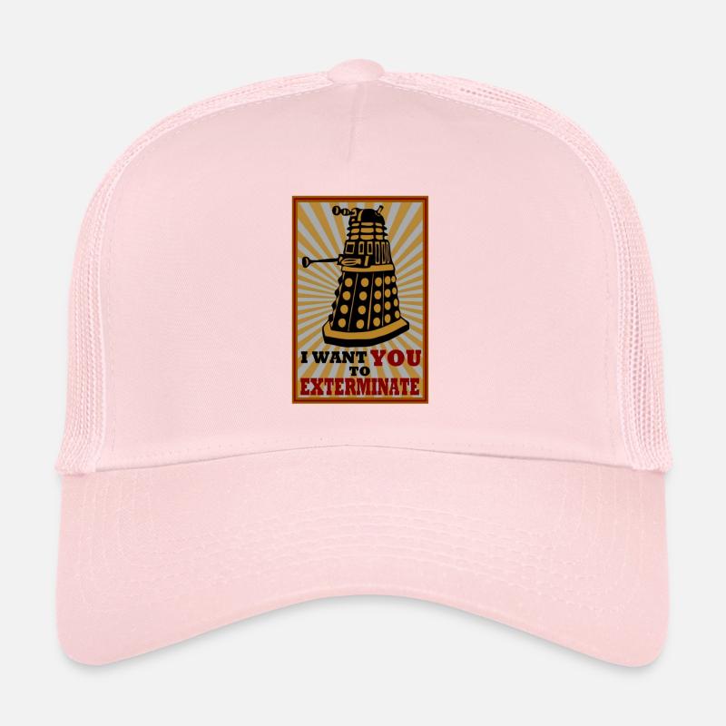 Dalek - Trucker Cap - Hellrosa