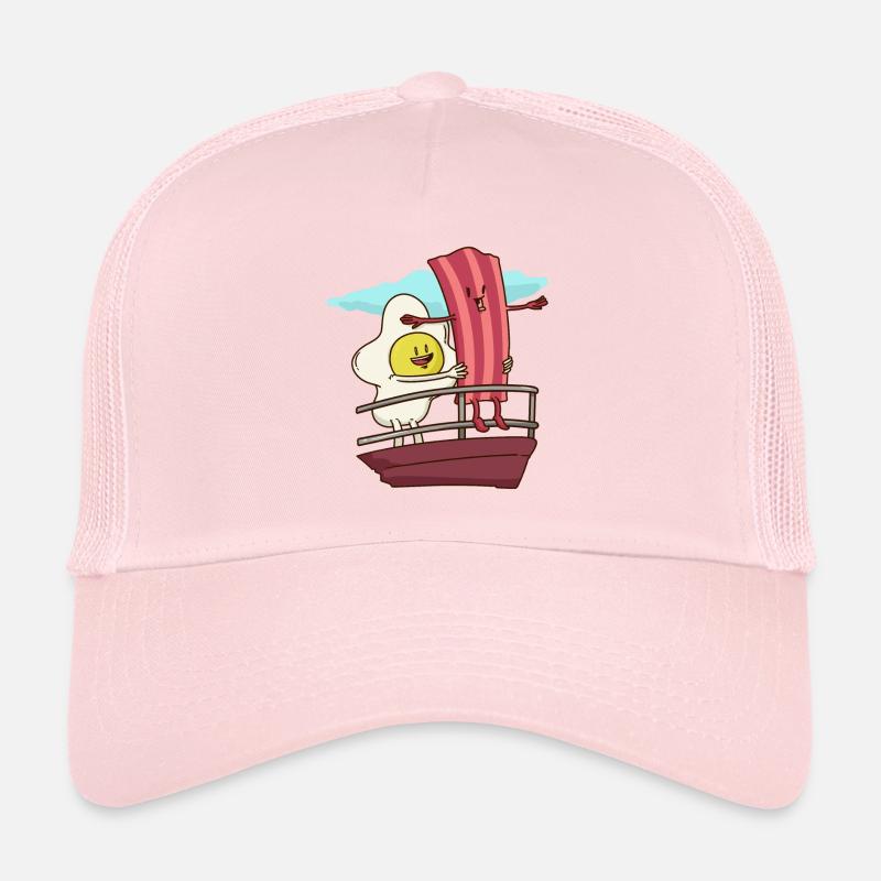Bacon et des œufs Titanic Casquette trucker 