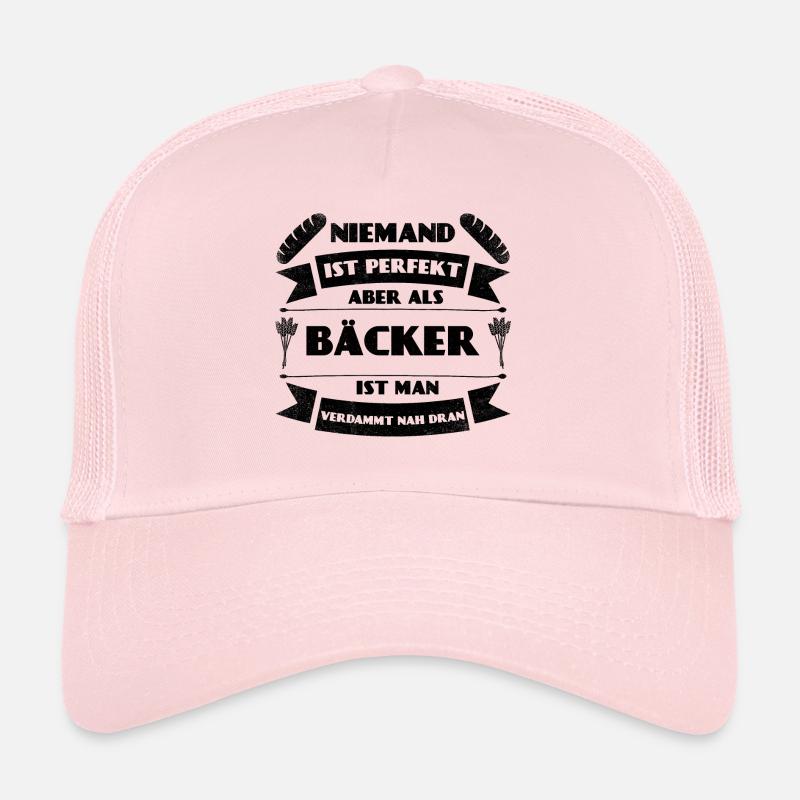 Perfekter Bäcker Bäckerei Brot Backen Gebäck Trucker Cap