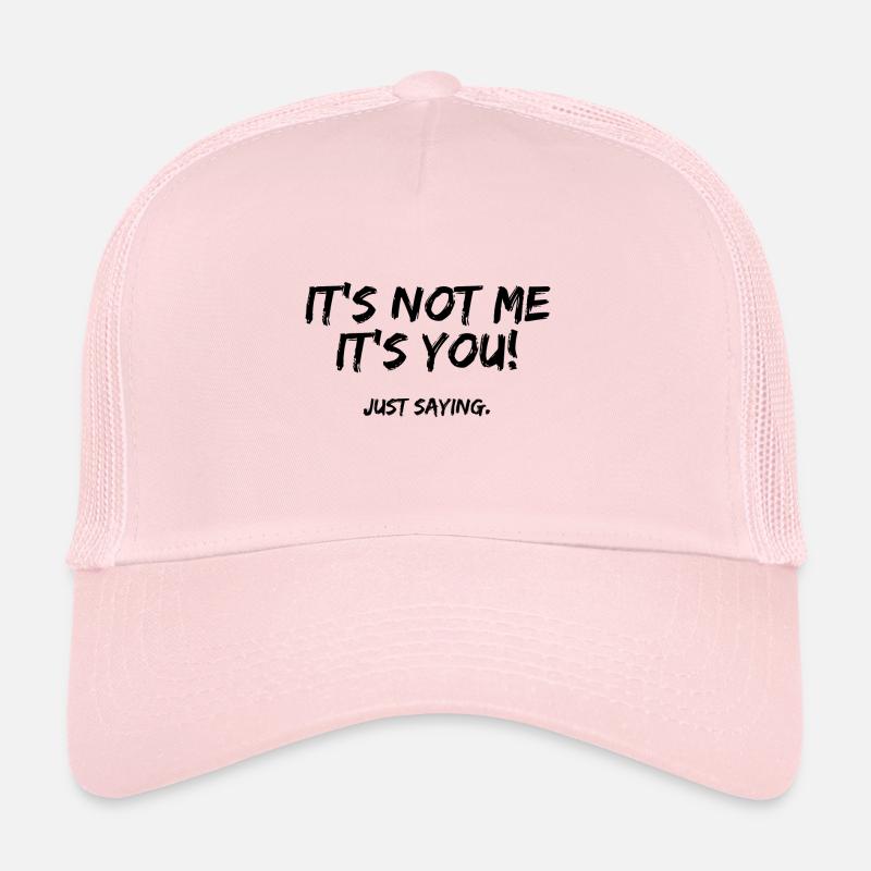 Einfach einen Punkt machen - Trucker Cap - Hellrosa