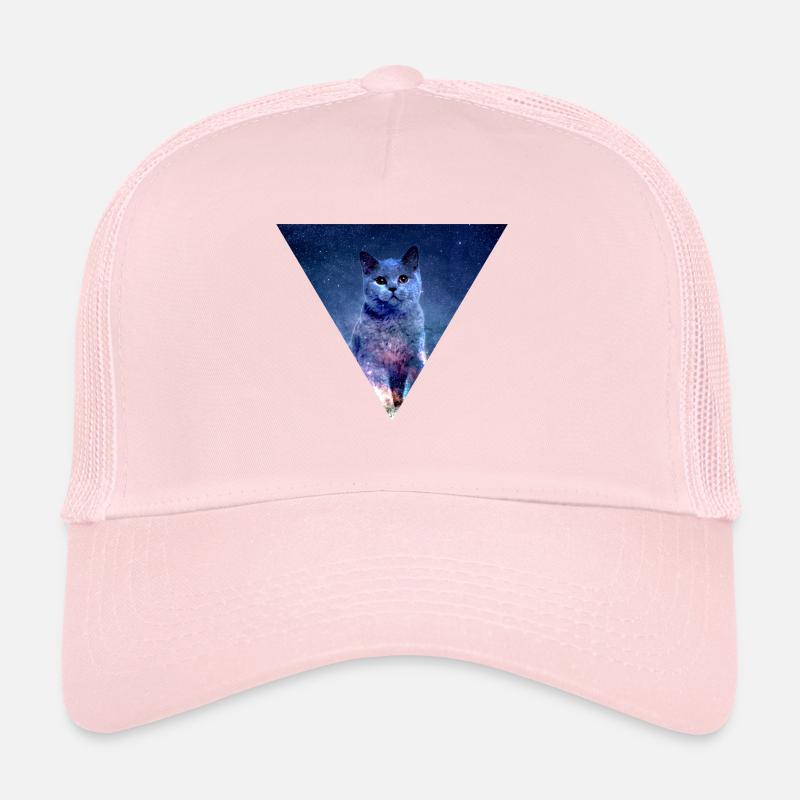 GALAXY CAT CAT LOVERS CHATS CHATONS CADEAUX Casquette trucker 