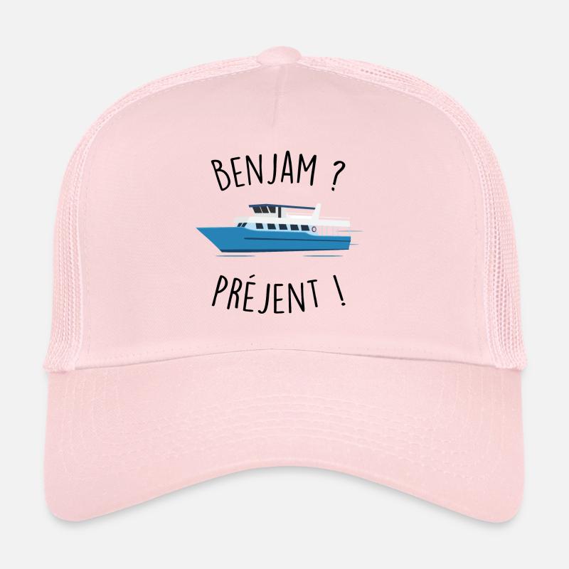 benjam préjent - Casquette trucker  - rose pâle