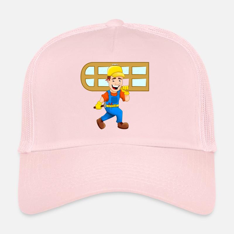 glaser fensterbauer glazier handwerker craftsman Trucker Cap