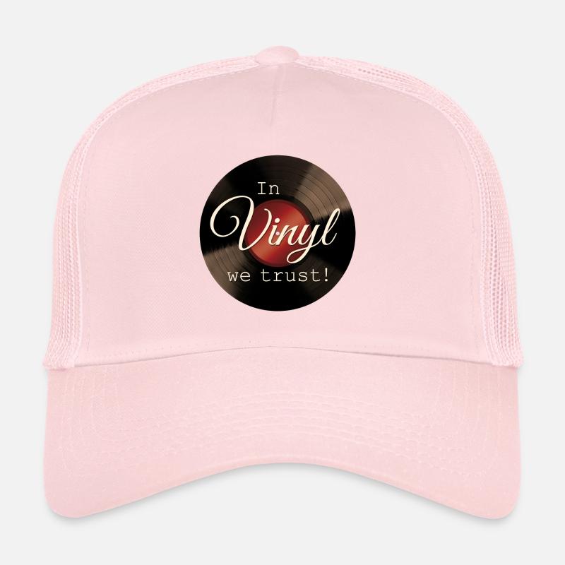 In Vinyl We Trust Casquette trucker 