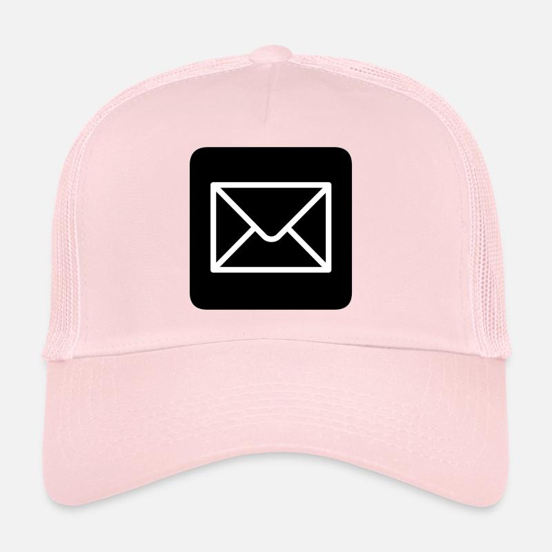 E-Mail! Geschenk Idee Geschenkidee - Trucker Cap - Hellrosa