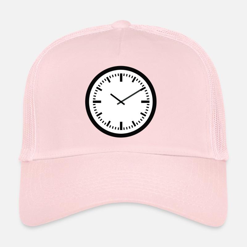 clock time clock time hourglass hourglass76 Trucker Cap