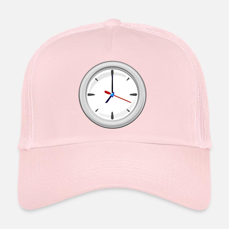 clock time clock time hourglass hourglass68 Trucker Cap