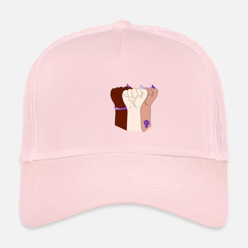 Feminismus - Trucker Cap - Hellrosa
