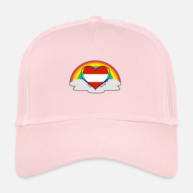 Gift Rainbow Pride Pride Austria Trucker Cap