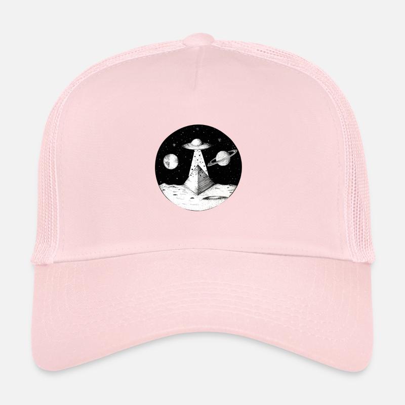 univers - Casquette trucker  - rose pâle