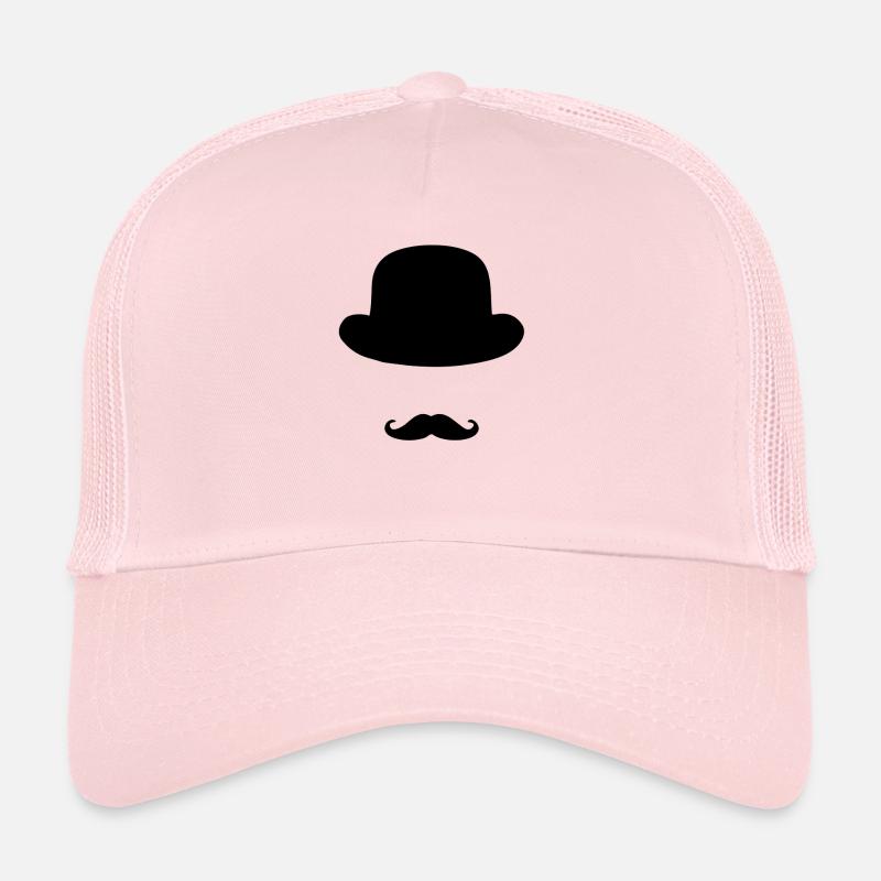 chapeau moustache Casquette trucker 