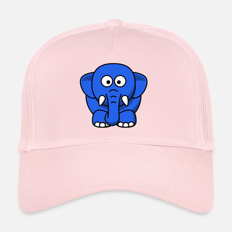 blauer Elefant Trucker Cap