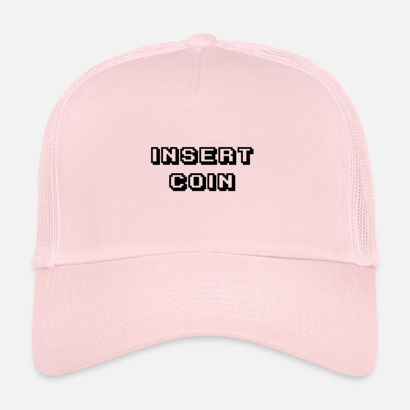 Arcade Insert Coin schwarz Trucker Cap
