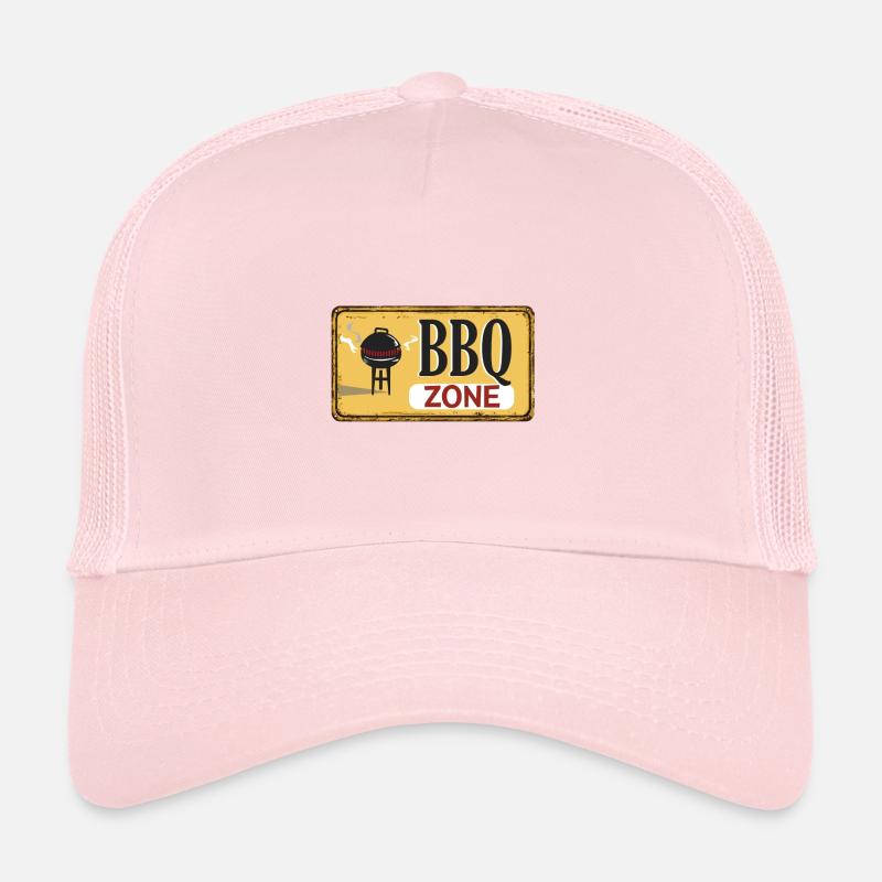 bbqzone - Trucker Cap - Hellrosa