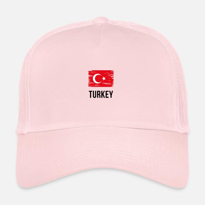 Turquie - « Drapeau » Casquette trucker 