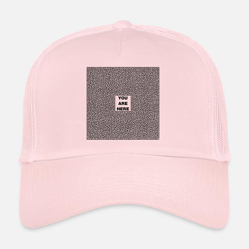 labyrinthe Casquette trucker 