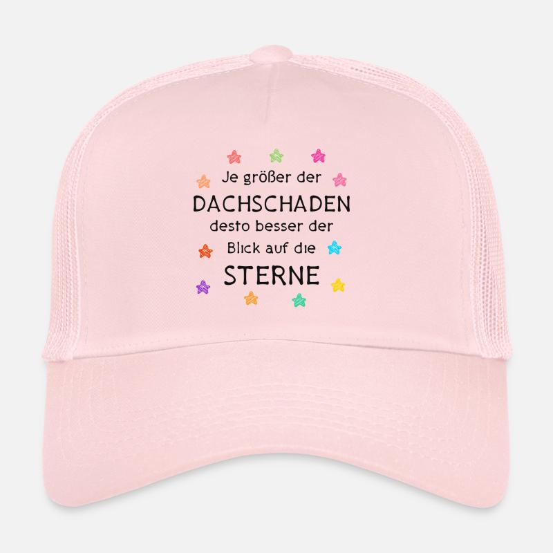 Je größer der Dachschaden Blick auf die Sterne Trucker Cap